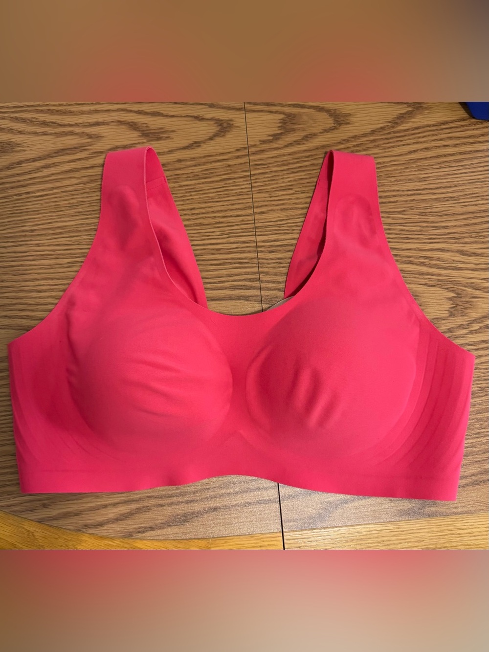 Amoena Vibrant Hot Pink Seamless Bra, Great After Breast Surgery! Soft Support
